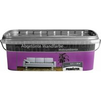 Primaster Wandfarbe Wohnambiente 2,5L Lila Matt Innenfarbe Deckenfarbe von PRIMASTER