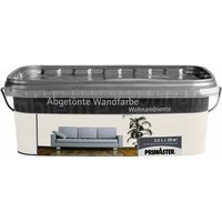 Primaster - Wandfarbe Wohnambiente 2,5L Milch Matt Innenfarbe Deckenfarbe von PRIMASTER