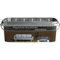 Wandfarbe Wohnambiente 2,5L Mocca Matt Innenfarbe Deckenfarbe - Primaster von PRIMASTER