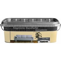Primaster - Wandfarbe Wohnambiente 2,5L Vanille Matt Innenfarbe Deckenfarbe von PRIMASTER