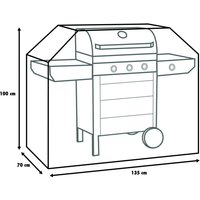 Atmungsaktive Schutzhülle für Gasgrills 135x70x100 cm Grillabdeckung - Primaster von PRIMASTER