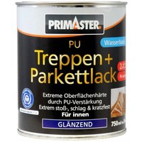 Primaster - pu Treppen- und Parkettlack 2 in 1 750ml Farblos Glänzend Dielenlack von PRIMASTER