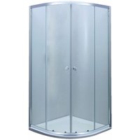 Primaster - Runddusche Easy 5 Eckdusche 90x90cm Glas Duschkabine Duschwand von PRIMASTER