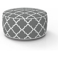 Sitzpouf 53x23 cm Pouf Bodenkissen Hocker Innen/Außen Sitzhocker - Primaster von PRIMASTER