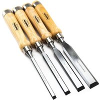 Primaster - Stechbeitel-Set 4tlg. Schnitzwerkzeug Stecheisen Schnitzeisen von PRIMASTER