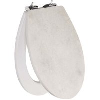 Primaster - Toilettendeckel Betonoptik Grau mdf Absenkautomatik wc Sitz Klodeckel Primaster - Toilettendeckel Betonoptik Grau mdf Absenkautomatik wc Sitz Klodeckel von PRIMASTER