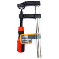 TrendLine Schraubzwinge Leimzwinge Klemmzwinge 150 x 50 mm Kunststoffgriff von PRIMASTER