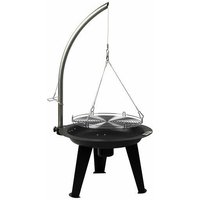 TrendLine Schwenkgrill Twister xl 54 cm Holzkohlegrill Standgrill Dreibein Grill von PRIMASTER