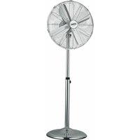 TrendLine Standventilator Retro 50 w verchromt 3 Stufen ø 45 cm Ventilator von PRIMASTER