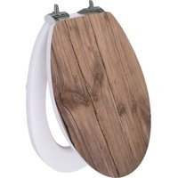 Primaster - TrendLine Toilettendeckel Woody Absenkautomatik abnehmbar wc Sitz Toilettensitz von PRIMASTER