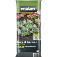 Zier- & Graberde torffrei 16 l Erde - Primaster von PRIMASTER
