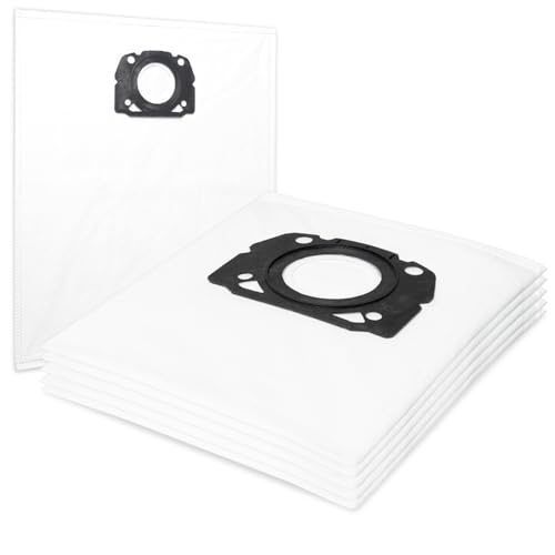 PRIMEBAG - 5 Staubsaugerbeutel kompatibel mit Kärcher WD 4 WD 5 WD 6 Serie, MV 4 MV 5 MV 6 Premium - Ersatz für 2.863-006.0 - Bestleistung beim Saugen von PRIMEBAG
