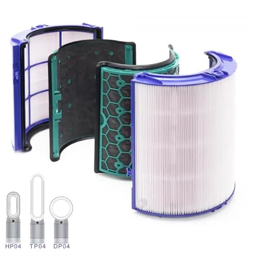 PRIMEBAG - Filter passend für Dyson Pure Cool Link Luftreiniger DP04 HP04 TP04 Turmventilator Ersatzfilter HEPA mit Aktivkohle, Ersatz für 968707-08 968708-08 969048-05 969048-03 969048-01 PRIMEBAG - Filter passend für Dyson Pure Cool Link Luftreiniger DP04 HP04 TP04 Turmventilator Ersatzfilter HEPA mit Aktivkohle, Ersatz für 968707-08 968708-08 969048-05 969048-03 969048-01 von PRIMEBAG