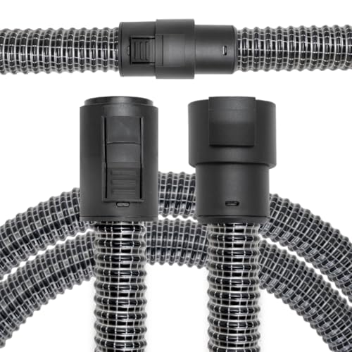 PRIMEBAG - Gewebeschlauch Verlängerung kompatibel mit Kärcher WD2 WD3 WD4 WD6 MV2 MV3 MV4 MV6 A 2003 A 2004 uvm - Saugschlauchverlängerung für Nass-/Trockensauger Meterware (4 Meter) von PRIMEBAG