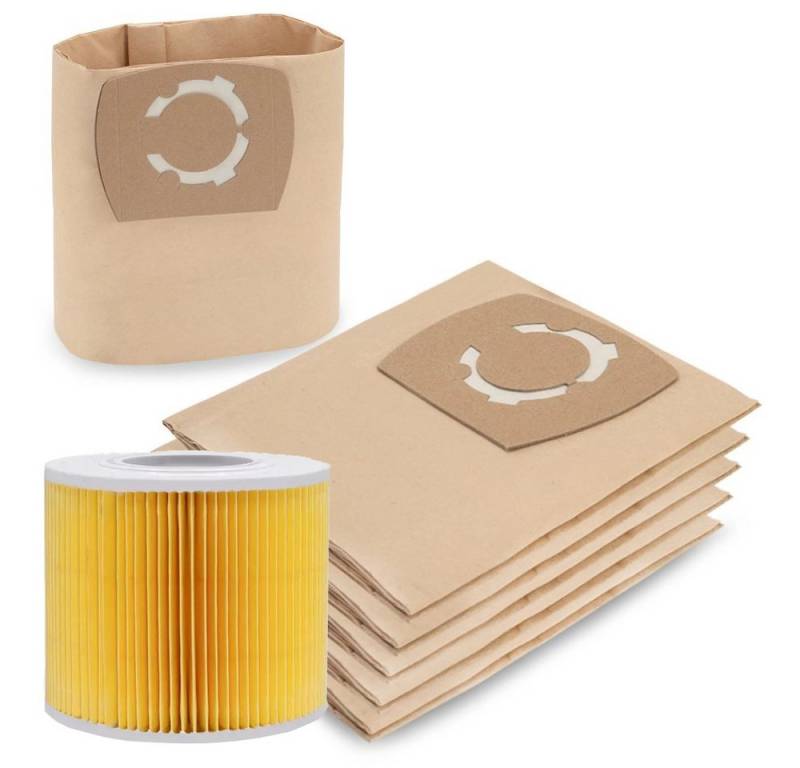 PRIMEBAG Staubsaugerbeutel 10 Beutel 1 Filter kompatibel zu Kärcher 3200 von PRIMEBAG