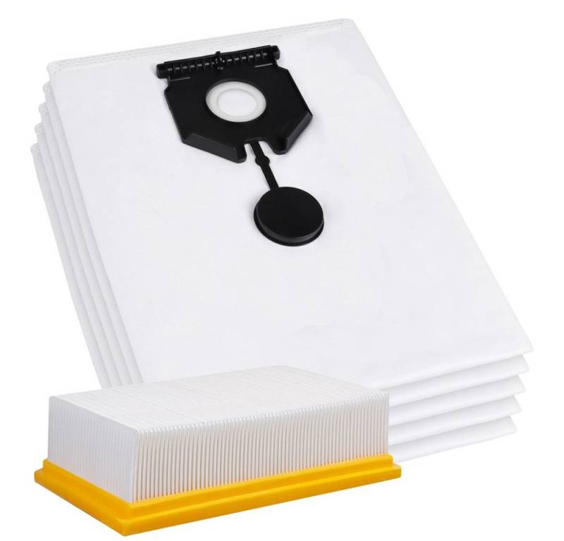 PRIMEBAG Staubsaugerbeutel und HEPA-Filter für Kärcher NT 40/1 Tact NT 50/1 kompatibel von PRIMEBAG