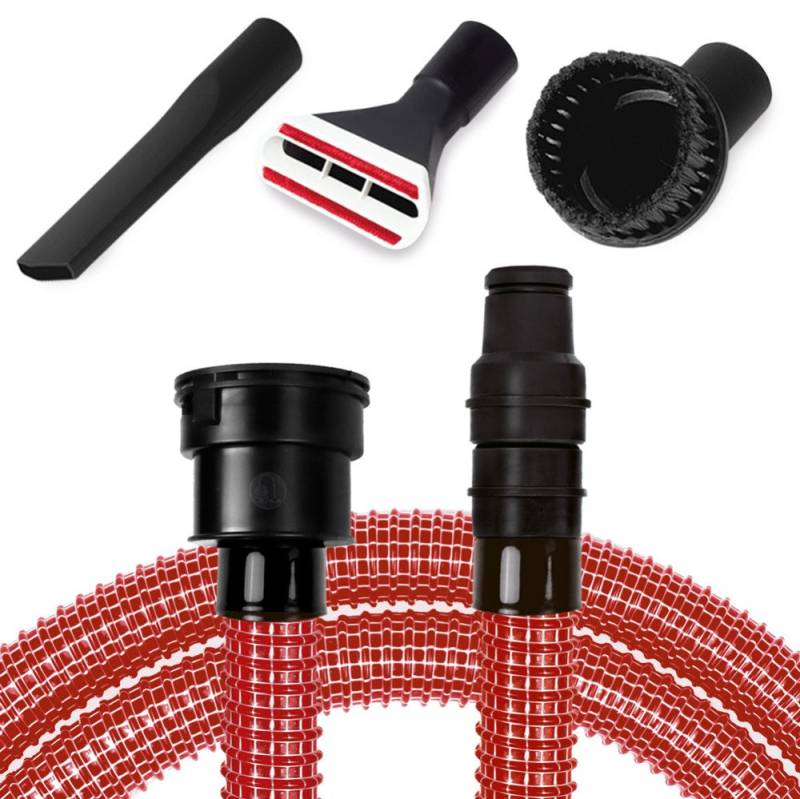 PRIMEBAG Staubsaugerschlauch 4 Meter mit Düsen-Set für BTI NTS 20 A-M-P kompatibel von PRIMEBAG