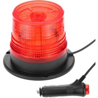 Auto-Notrotations-LED-Blitzlicht mit Stecker und Schalter für Zigarettenanzünder 10 v rot - Primematik von PRIMEMATIK