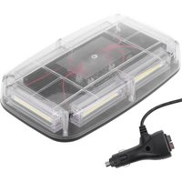 Primematik - Blue Strobe cob led Warn- oder Notlicht mit Zigarettenanzünderbuchse mit Ein-/Ausschalter von PRIMEMATIK