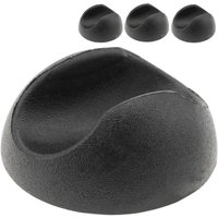 Gummi Protektor für Hairpin Beine für Tisch 4-Pack schwarz - Primematik von PRIMEMATIK