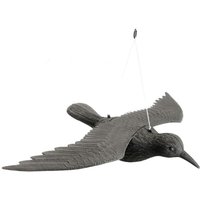 PrimeMatik - Vogelscheuche fliegender Rabe Figur 58x42 cm von PRIMEMATIK