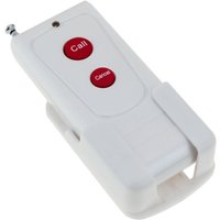 Primematik - Sendertaste Transmitter für drahtlose Rufsystem 1000m 2 Taste von PRIMEMATIK