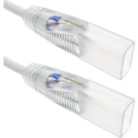 Spleiss mit Kabel für led Neon Flex lnf 2 pin 16x8mm 16cm - Primematik von PRIMEMATIK