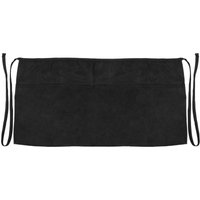 Primematik - Schort Kellnerschürze 60 x 30 cm für Taille. Hüftschürze schwarz kurz mit 3 Taschen von PRIMEMATIK