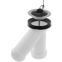 Siphon y kompakt mit Ventil für Spülen-Bidet ∅ 40 x 32 mm - Primematik von PRIMEMATIK