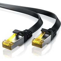 LAN-Kabel CAT.7, RJ-45 (Ethernet), cat 7 Flachband u/ftp Gigabit Netzwerkkabel 10 Gbit/s Patchkabel - 30m - Primewire von PRIMEWIRE