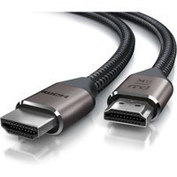 8k hdmi Kabel 2.1 uhd ii, 8k @ 120 Hz mit dsc, 7680 x 4320, 2k 4k Ethernet, hdr eARC vrr allm, kompatibel zu Blu Ray PS4 PS5 - 1 m - Primewire von PRIMEWIRE