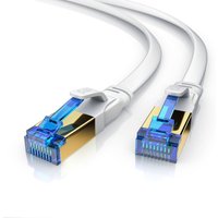 Primewire - Flachbandpatchkabel cat 8 - Gigabit Ethernet lan Kabel - 40 Gbit/s - s/ftp pimf Schirmung - Netzwerkkabel - 15m von PRIMEWIRE