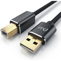 Primewire - usb 2.0 Drucker / Scanner Kabel mit Nylonmantel - 1m von PRIMEWIRE