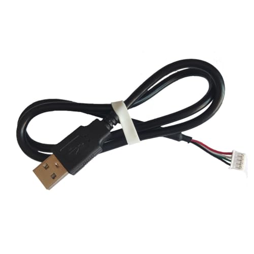 PRIMUZ USB-auf-TTL-Seriell-Adapter-Debug-Kabel, TX RX-Signal, 4-polige Buchse, 4-poliger Abstand 2.0, Datenkabel, für USB-Geräte installiert oder als Ersatz für Reparatur, DIY-Kabel, 3 Stück von PRIMUZ