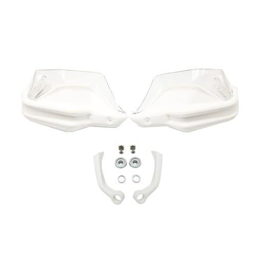 PRIMUZ Kompatibel mit BMW F850GS F750GS F850 GS Adventure F 850GS ADV 2018-2023 2022 Motorrad Carbon Handschutz Handschild Schutz Windschutzscheibe (Color : White Set) von PRIMUZ