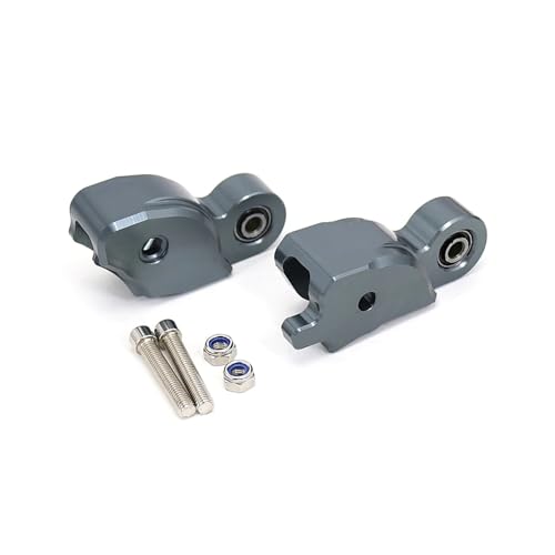 PRIMUZ Motorradzubehör-Stoßdämpfer-Tieferlegungssatz, kompatibel mit Yamaha X-MAX300 X-MAX 300 Xmax 300 XMAX300 X-max 300. Karosserie um 30 mm abgesenkt (Color : Titanium) von PRIMUZ