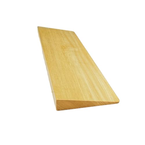 Türschwellenrampe Saugroboter, Türschwellenrampe aus Holz, Rampe Türschwelle, Türschwellenrampen Schwellenrampe, Staubsauger Roboter Rampe, Rollstuhlrampe Türschwelle (Size : 70 * 15 * 3cm) von PRIMUZ