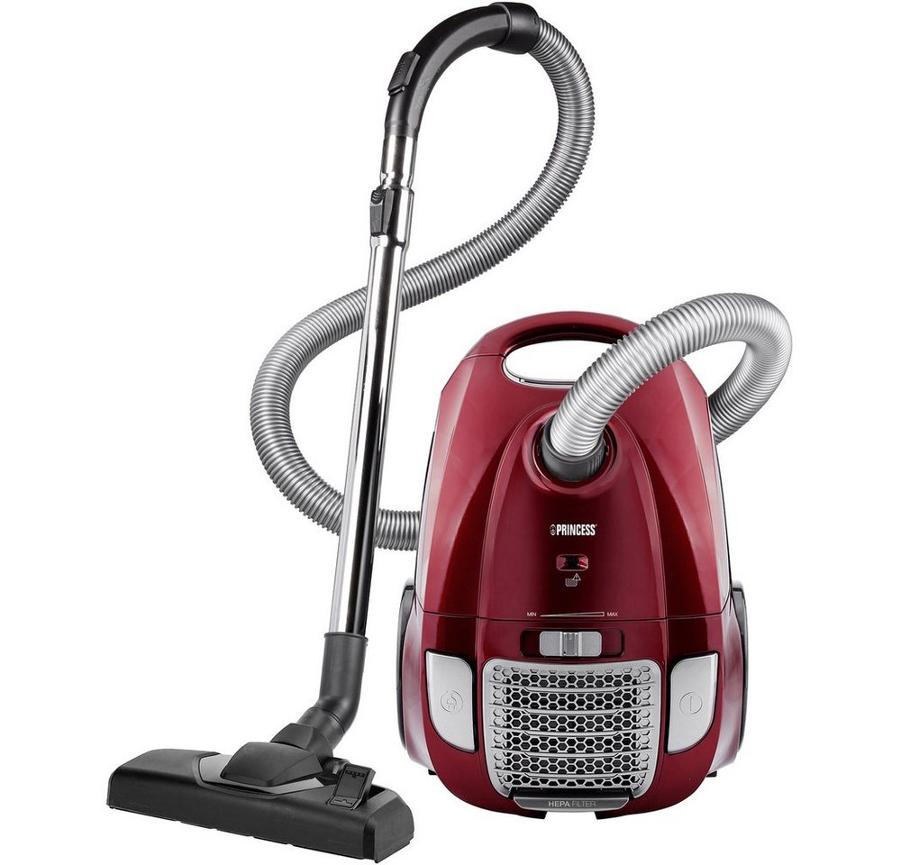 PRINCESS Bodenstaubsauger Princess Power Deluxe Staubsauger 700 W mit Staubbeutel, 700.00 W PRINCESS Bodenstaubsauger Princess Power Deluxe Staubsauger 700 W mit Staubbeutel, 700.00 W von PRINCESS