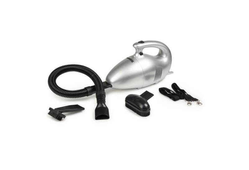 PRINCESS Handstaubsauger 332757, 610 W, beutellos, Turbo Tiger Compact – Für Zuhause, fürs Auto und den Wohnwagen von PRINCESS