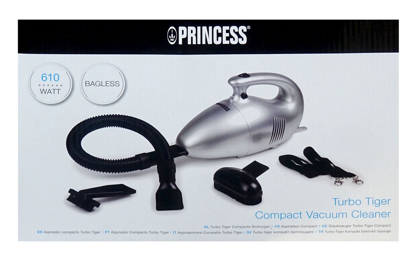 PRINCESS Handstaubsauger Princess 332757 Turbo Tiger Compact Hand-Staubsauger PRINCESS Handstaubsauger Princess 332757 Turbo Tiger Compact Hand-Staubsauger von PRINCESS
