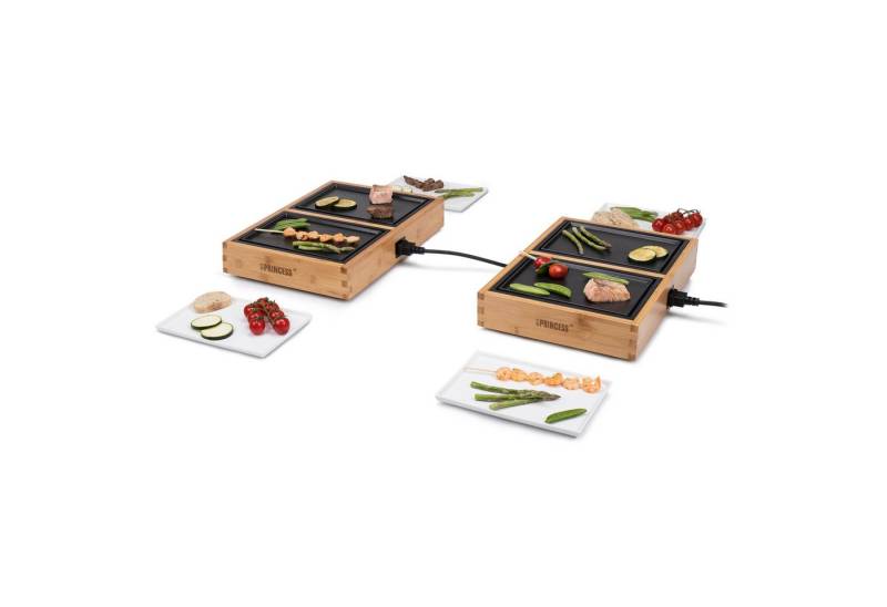PRINCESS Tischgrill Princess 104040 Dinner4two Pure  Fr 4 Personen von PRINCESS