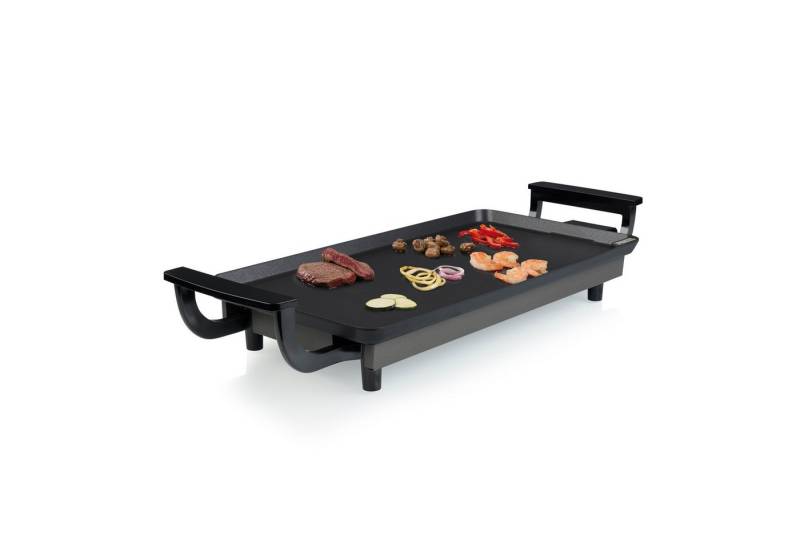PRINCESS Tischgrill Table Chef Economy 102209, 1800 W, 43 x 23 cm, BPA-frei, Cool-Touch-Griffe von PRINCESS