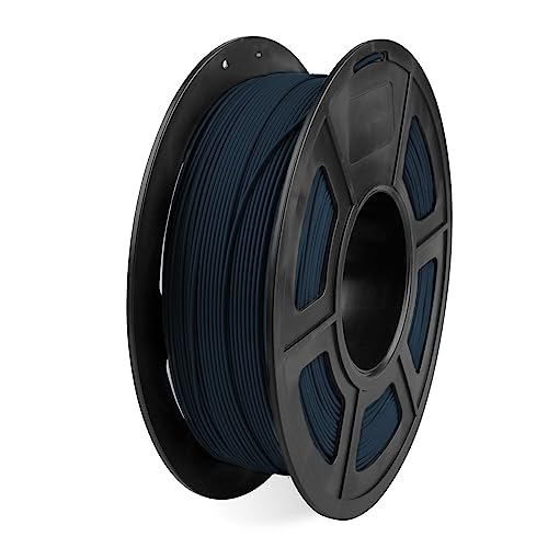 PETG Kohlefaser Filament 1.75mm, 3D Druck Filament für FDM 3D Drucker, 1kg/1 Spule, Maßgenauigkeit +/- 0.03mm, Marineblau von PRINSFIL