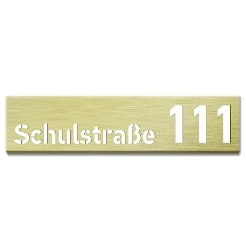 PRINTIMA Premium Gravur Personalisierter Hausnummer Anthrazit Beleuchtet Led Strom 230V, Hausnummernschild mit Dämmerungssensor, ist Langlebig, Wetterfest, Geringer Stromverbrauch 6W / A++ PRINTIMA Premium Gravur Personalisierter Hausnummer Anthrazit Beleuchtet Led Strom 230V, Hausnummernschild mit Dämmerungssensor, ist Langlebig, Wetterfest, Geringer Stromverbrauch 6W / A++ von PRINTIMA