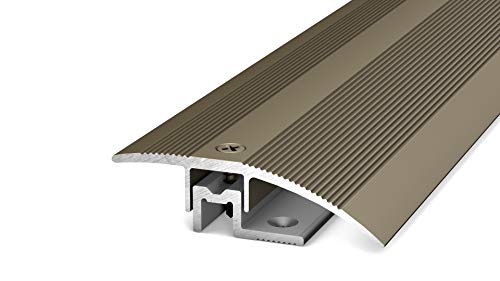 Prinz PS400 PEP Anpassungsprofil Nr. 416, 44mm/270cm Havanna/edelstahloptik matt (neue Bezeichnung) von Carl Prinz