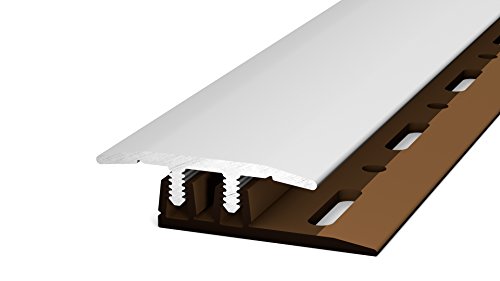 Prinz Profi-Design Übergangsprofil -Für Aufbauhöhen von 4,0 -7,5 mm silber 270cm 27 mm von Prinz