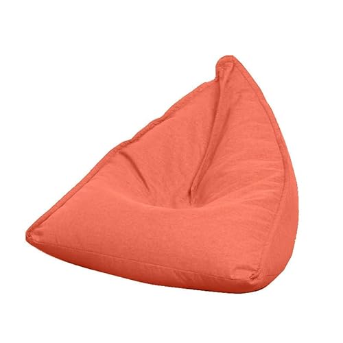PRIOKNIKO Bean Bag Faule Sofas Tatami Matten Faule Stühle Einzelne Sofas Chaise Longues Ungefüttert M:68 * 80 * 65Cm Orange (Kein Füllstoff) von PRIOKNIKO