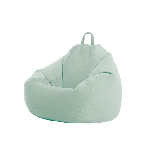 PRIOKNIKO Bubibag Cord Sitzsack Abdeckung Sitzsack Sofa Abdeckung Lazy Stoff Abdeckung Ohne Futter L:90Cm * 110Cm Grün (Kein Füllstoff) von PRIOKNIKO