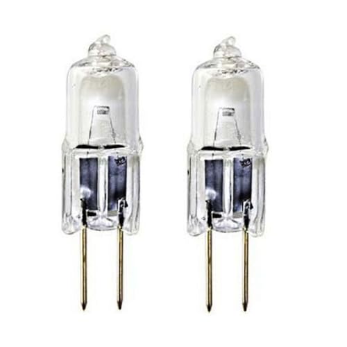 PRIOKNIKO G4 G5.3 Halogenlampe Perle 12V 10W 20W Kristalllampe Mikroskop Instrument Stiftbirne Halogen Wolframlampe,G4 (feine Füße) – 12 V – 20 W von PRIOKNIKO