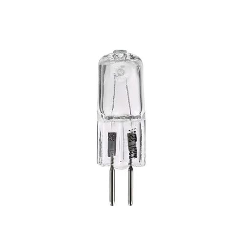 PRIOKNIKO G4 G5.3 Halogenlampe Perle 12V 10W 20W Kristalllampe Mikroskop Instrument Stiftbirne Halogen Wolframlampe,G5,3 (dicke Füße) – 12 V – 20 W von PRIOKNIKO